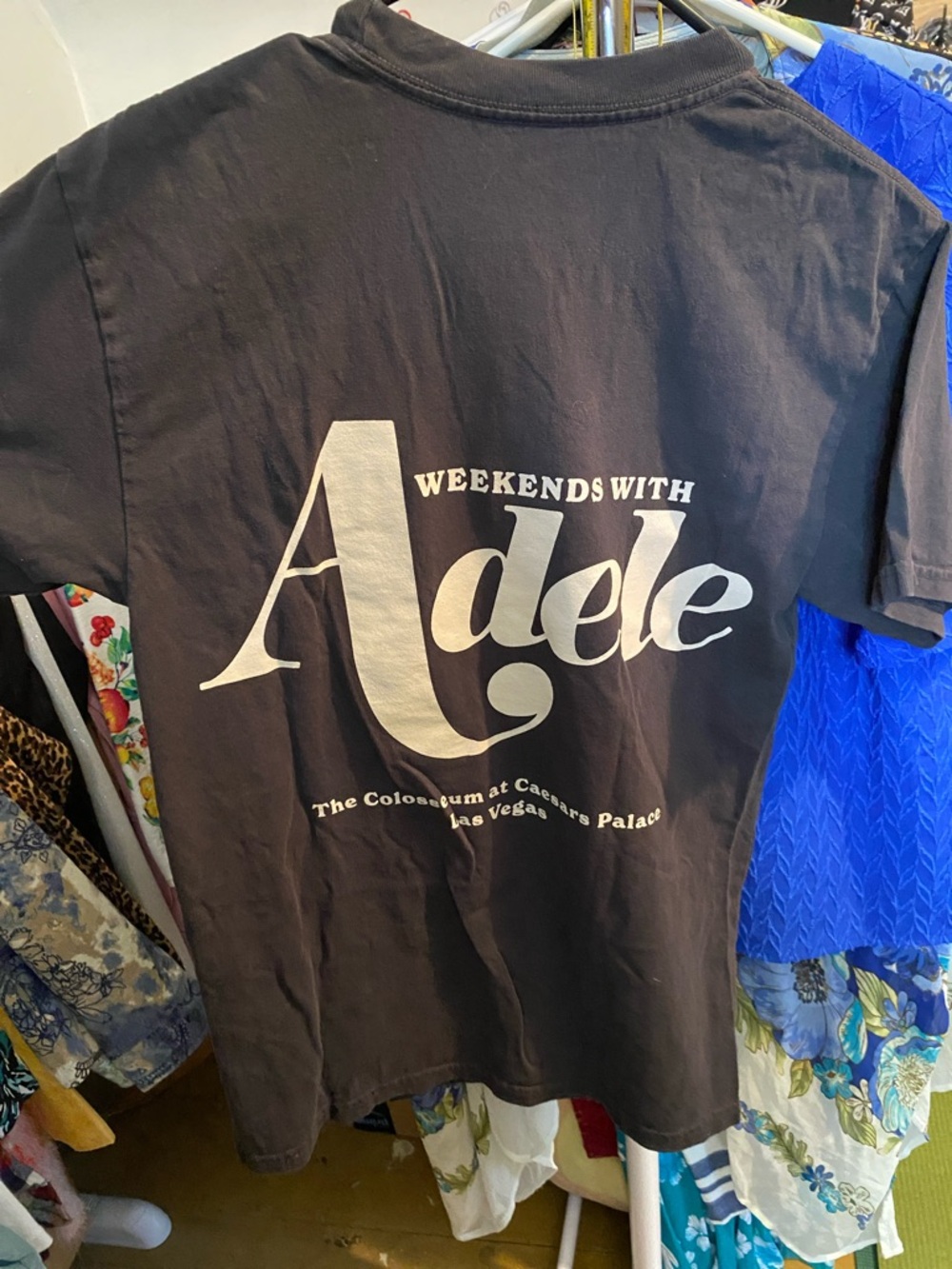 Adele Black Graphic Short Sleeve Tee - Adele - Picture 4 of 5